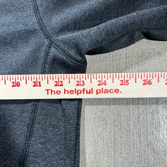 Pebble Beach Performance 1/4 Zip Charcoal Gray Medium - Picture 5 of 7